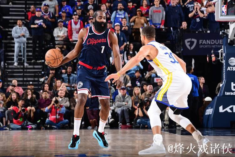 哈登三双库里26分 快船力克勇士终结其3连胜 哈登三双库里26分 快船力克勇士终结其3连胜